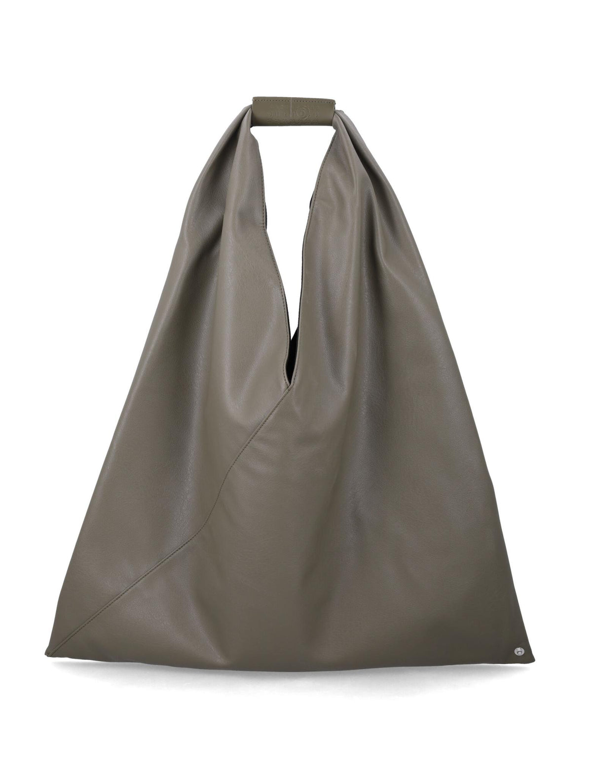 Maison Margiela Black Leather Tote Bag