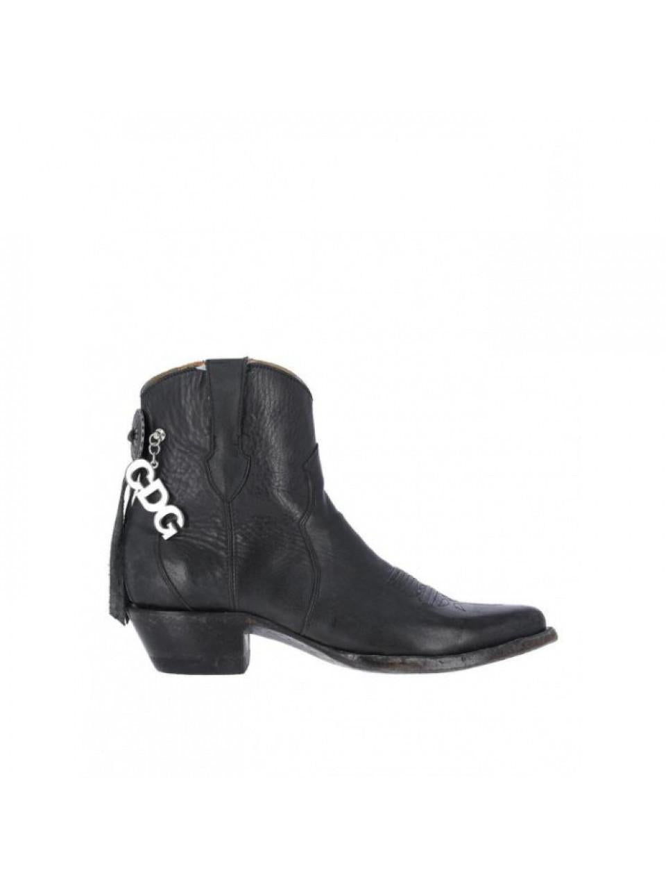 Comme des Garcons x Mexicana Black Leather Ankle Boots GQ K101 S26 1
