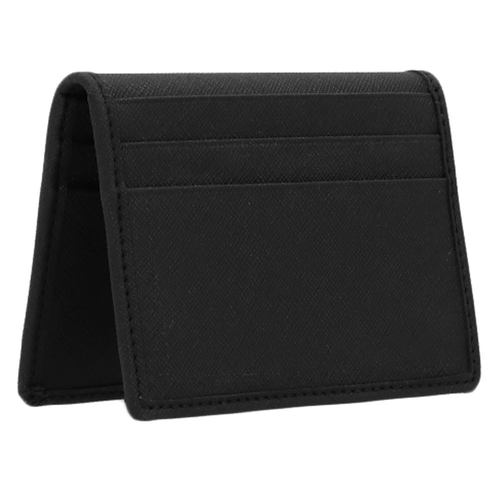 Vivienne Westwood Silver-Tone ORB Flap Card Holder Wallet 5402000EM S000B N401
