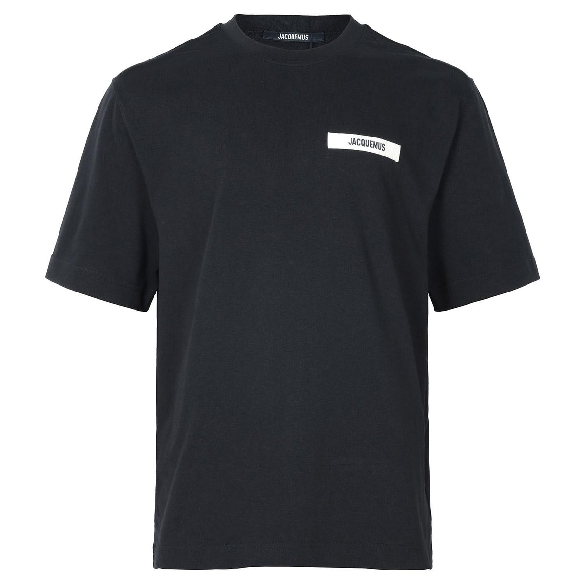 JACQUEMUS Black Le Grograin T-Shirt Men’s TSM00133AJ00226 990