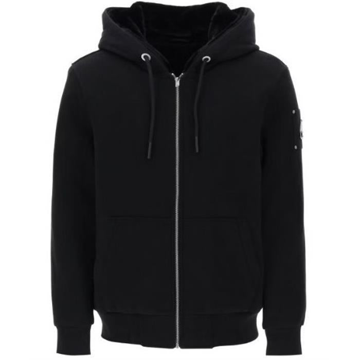 Moose Knuckles Classic Bunny 3 Hooded Zip Jersey Jacket Men’s M32MS600 292