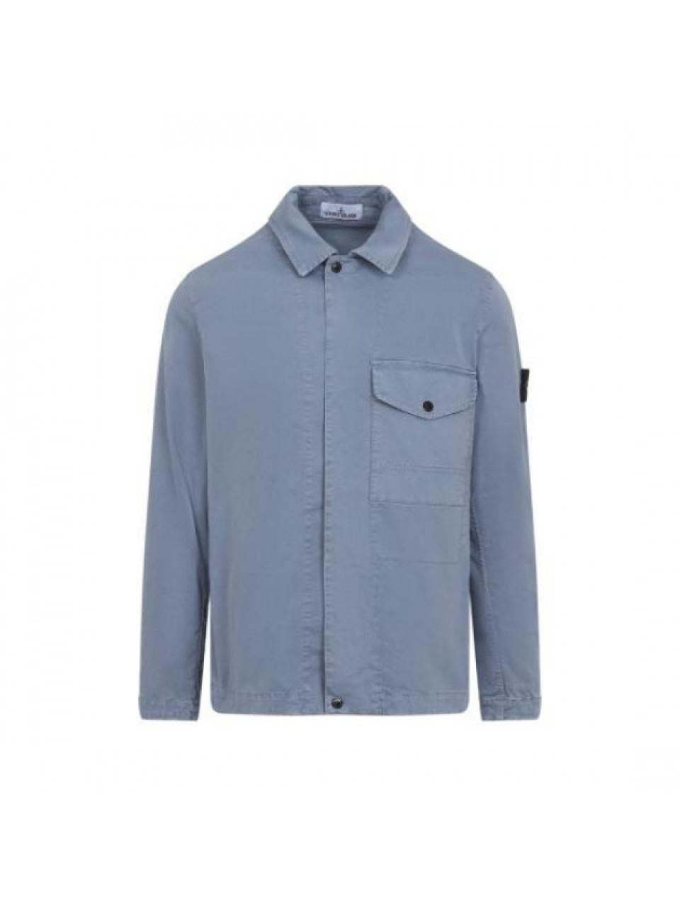 STONE ISLAND Cotton Stretch Broken Twill Jacket