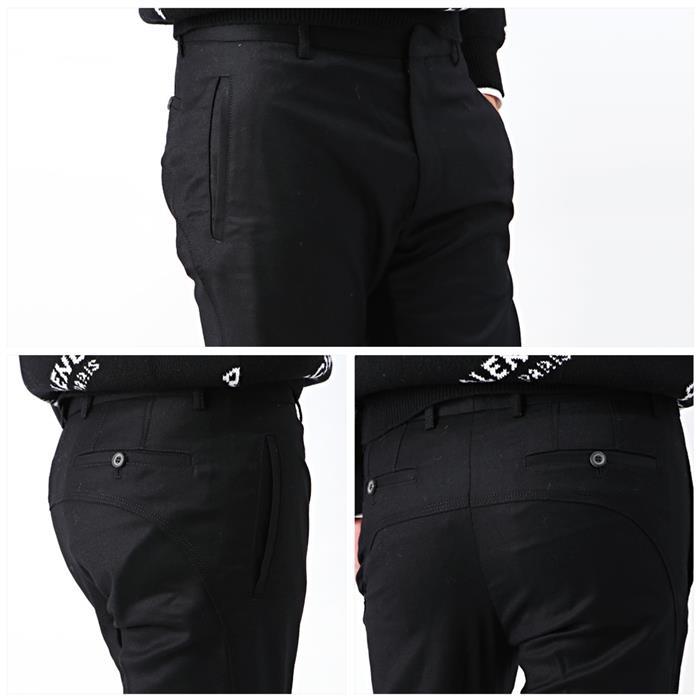Lanvin Cashmere Zip Biker Pants RMTR0011A17 10