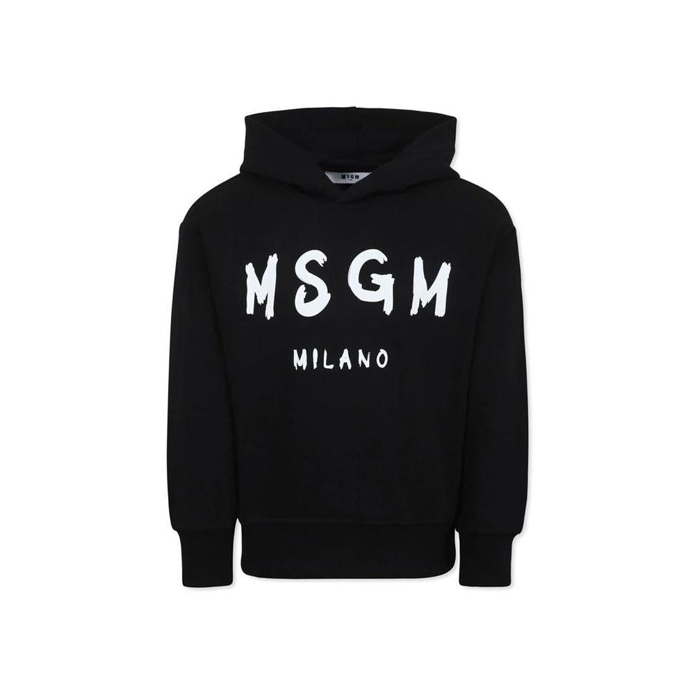 MSGM Kids Women Logo Print Hoodie S5MSJUHS055 110