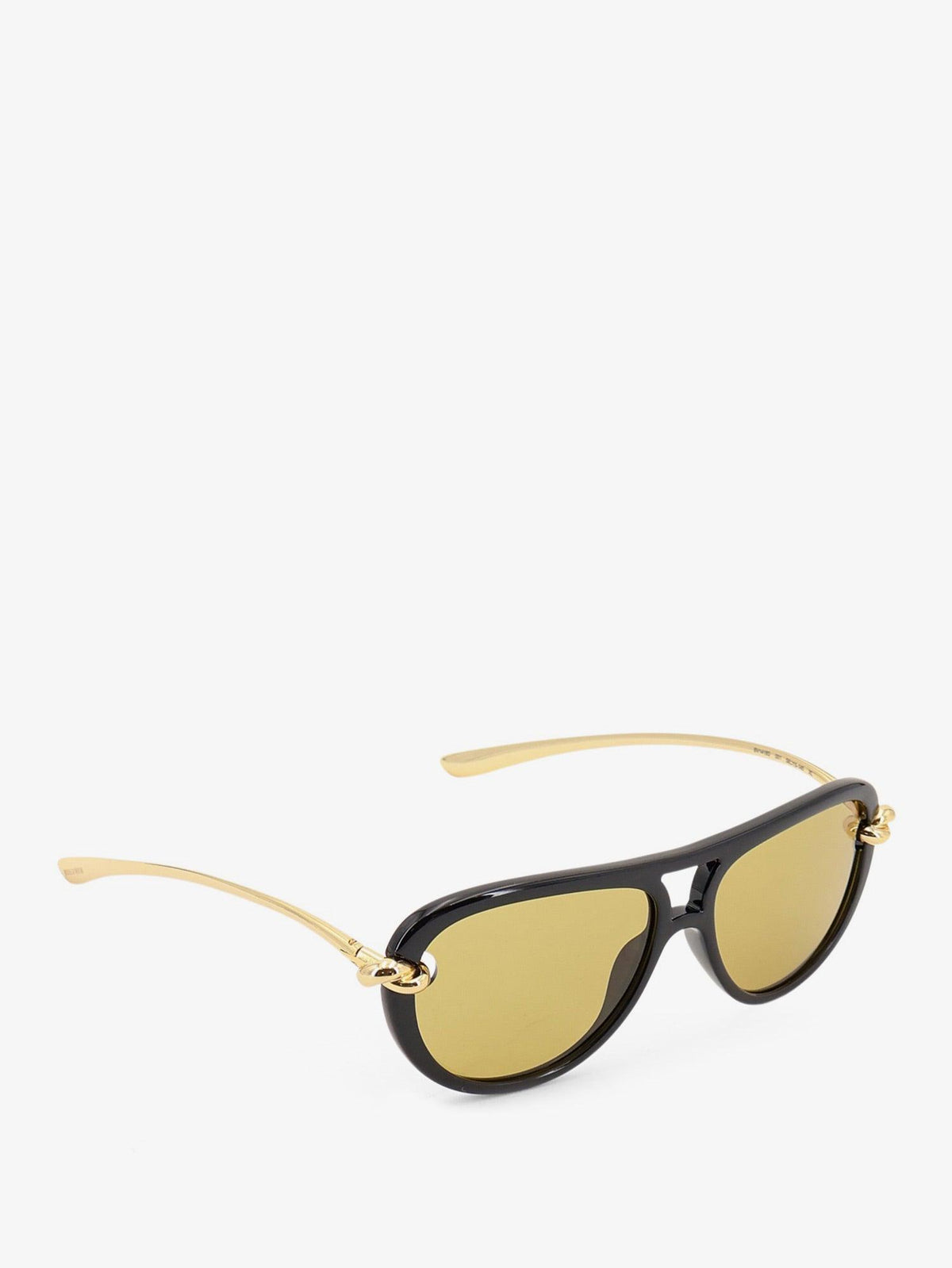 Bottega Veneta Black Acetate Cat-Eye Sunglasses