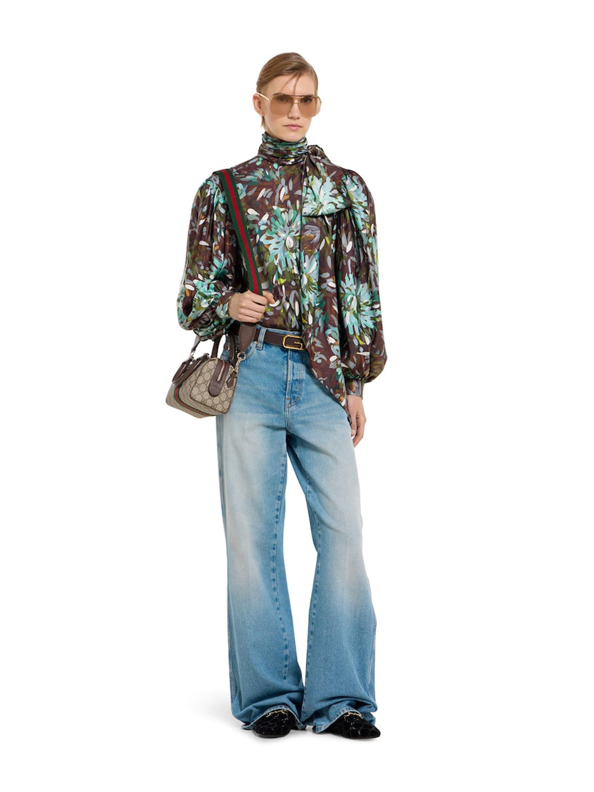 GUCCI Blue Denim Jeans Women’s Pants