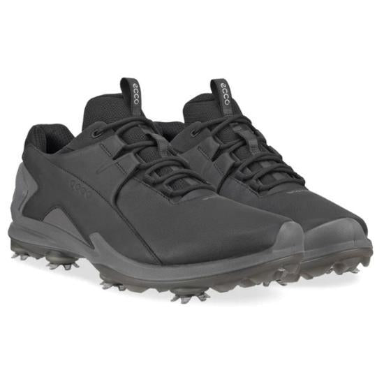 ecco Black Leather Dritton Dress Shoes Men 131904 01001