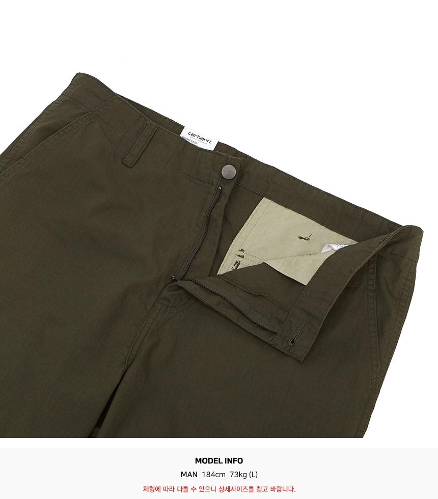 Carhartt Low-Rise Men’s Cargo Pants Classic Fit Khaki Cotton