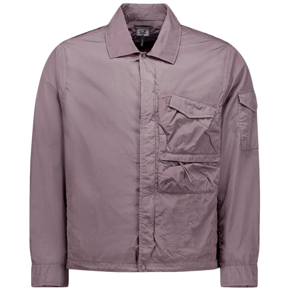 CP Company Chrome-R Shirt Jacket Lavender Men’s 17CMOS090A 005904G 735