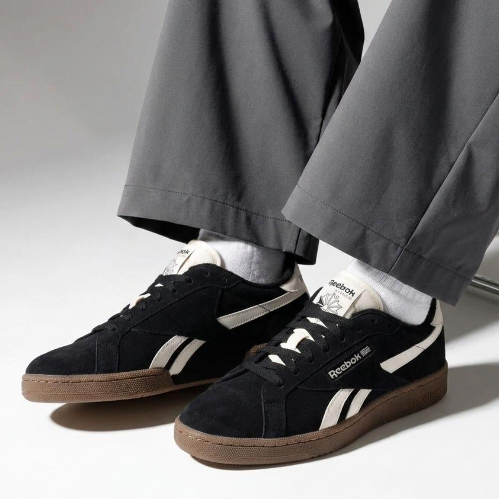 Reebok Club C Ground UK Low-Top Sneakers Men Black