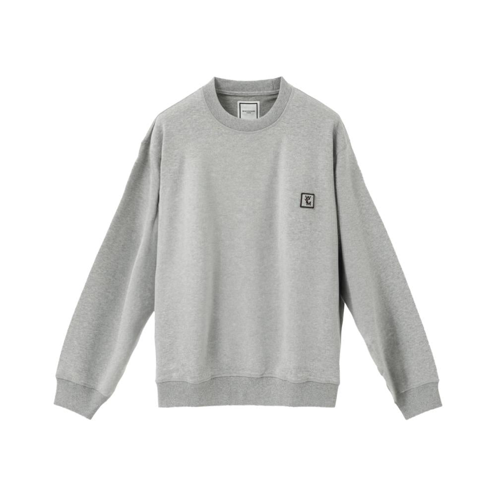 WOOYOUNGMI Back Logo Gray Sweatshirt