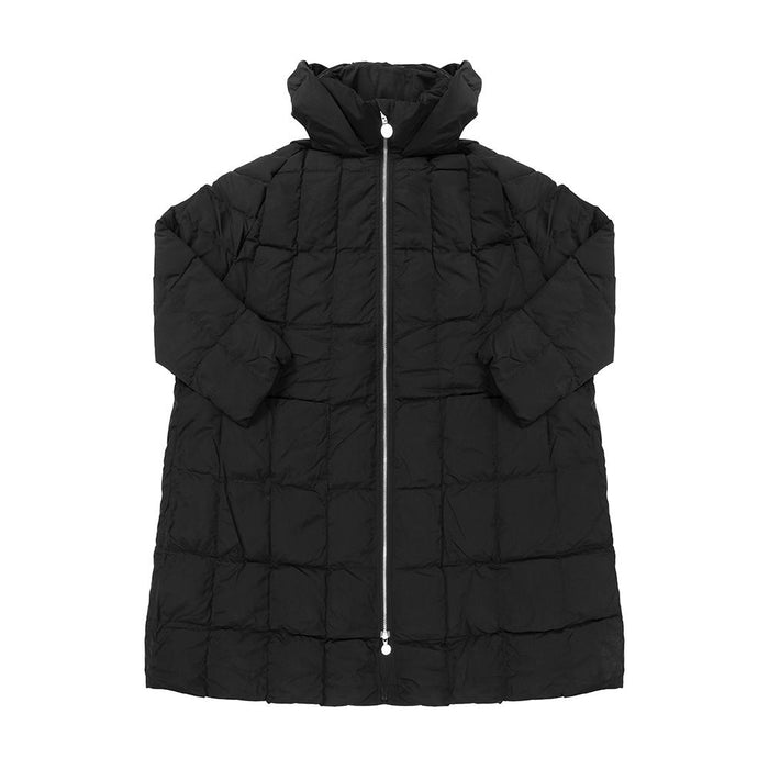 IENKI IENKI Black Pyramide Ennio Down Puffer Jacket for Women