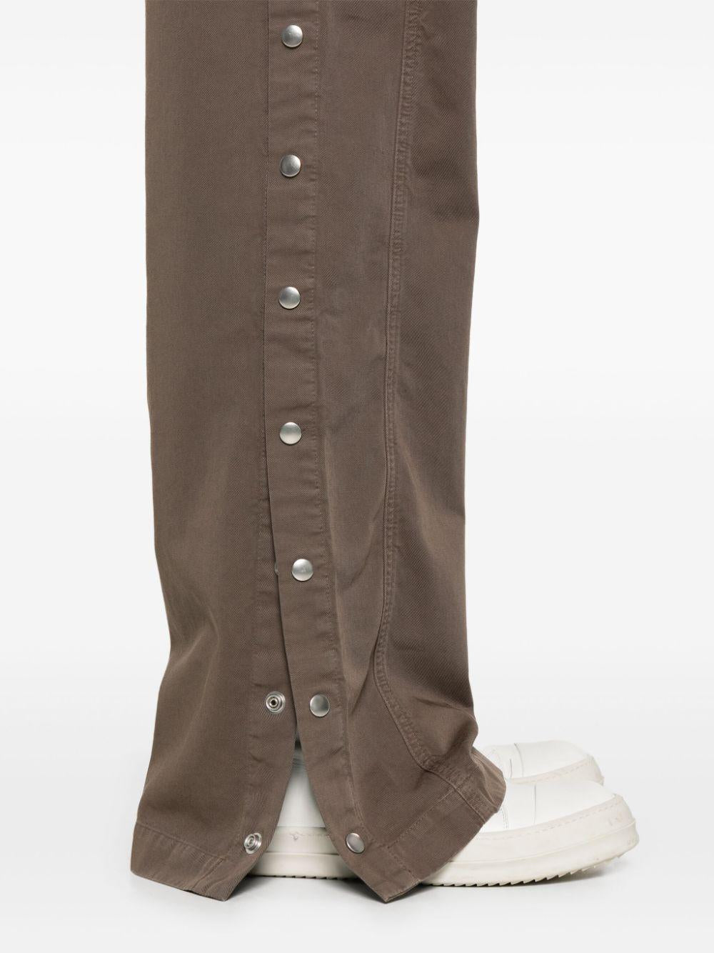 Rick Owens DRKSHDW Dust Cotton Twill Pusher Sweatpants DU02D2393 TW 34