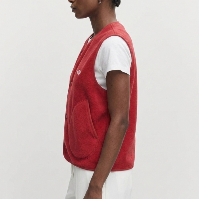 DANTON Women’s Fleece Vest Red