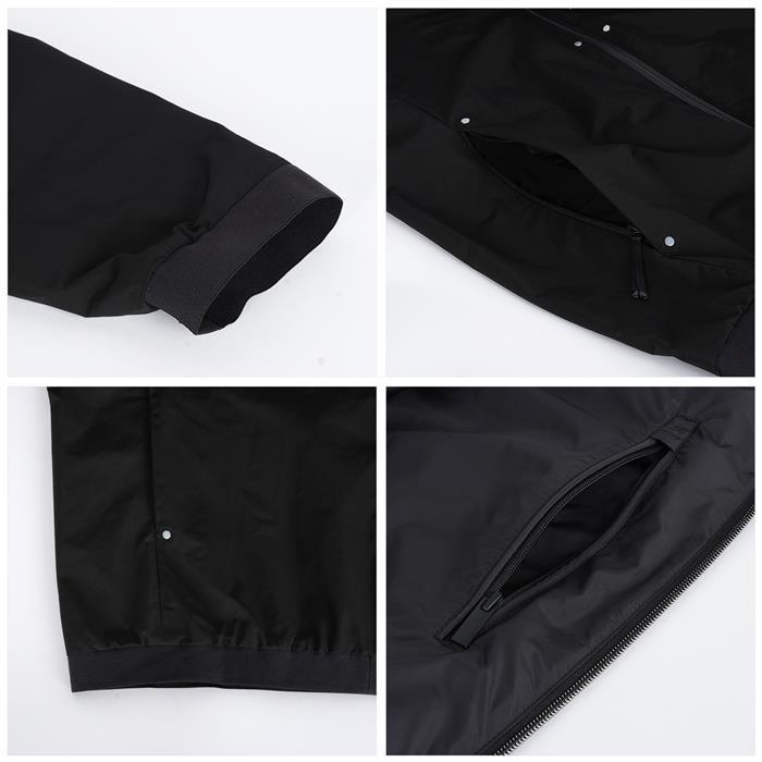 Moncler Logo Patch Trilorod Jacket 1A00171 549P3 999 TRELOD