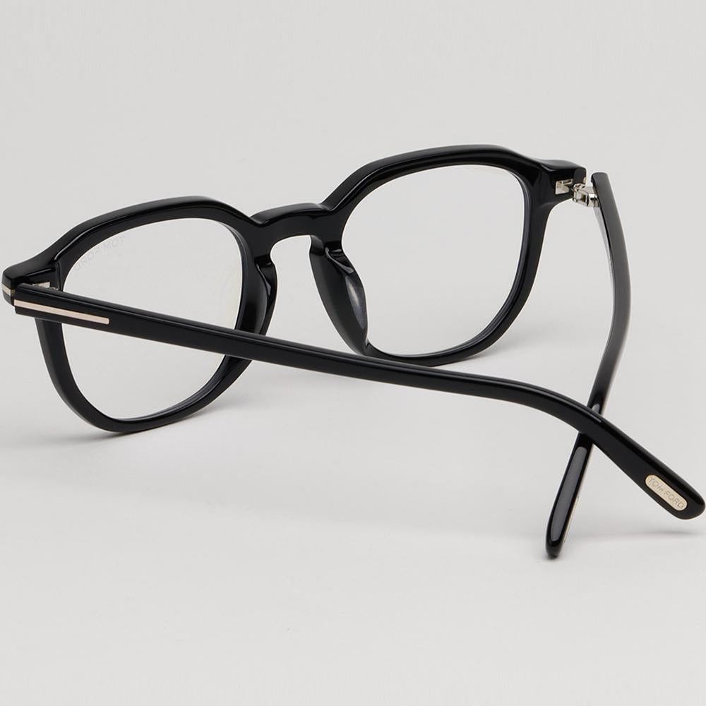 TOM FORD Blue Light Blocking Acetate Eyeglasses Asian Fit Unisex TF6010KB 001