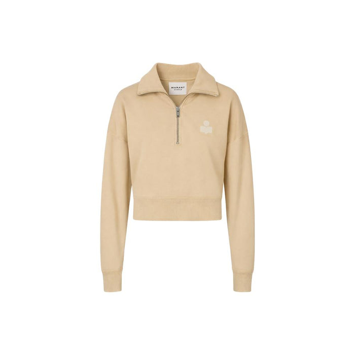 Isabel Marant Light Oak Half Zip Sweatshirt ROSS Women’s