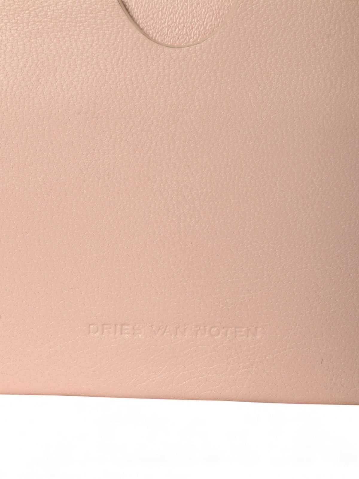 Dries Van Noten Strap Leather Card Case Rose Unisex Wallet Ac 242 012104 190 303