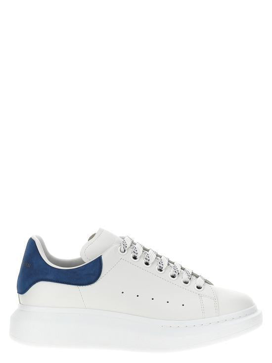 Alexander Mcqueen Oversized Leather Low-Top Sneakers 553680 WIAIH 9086