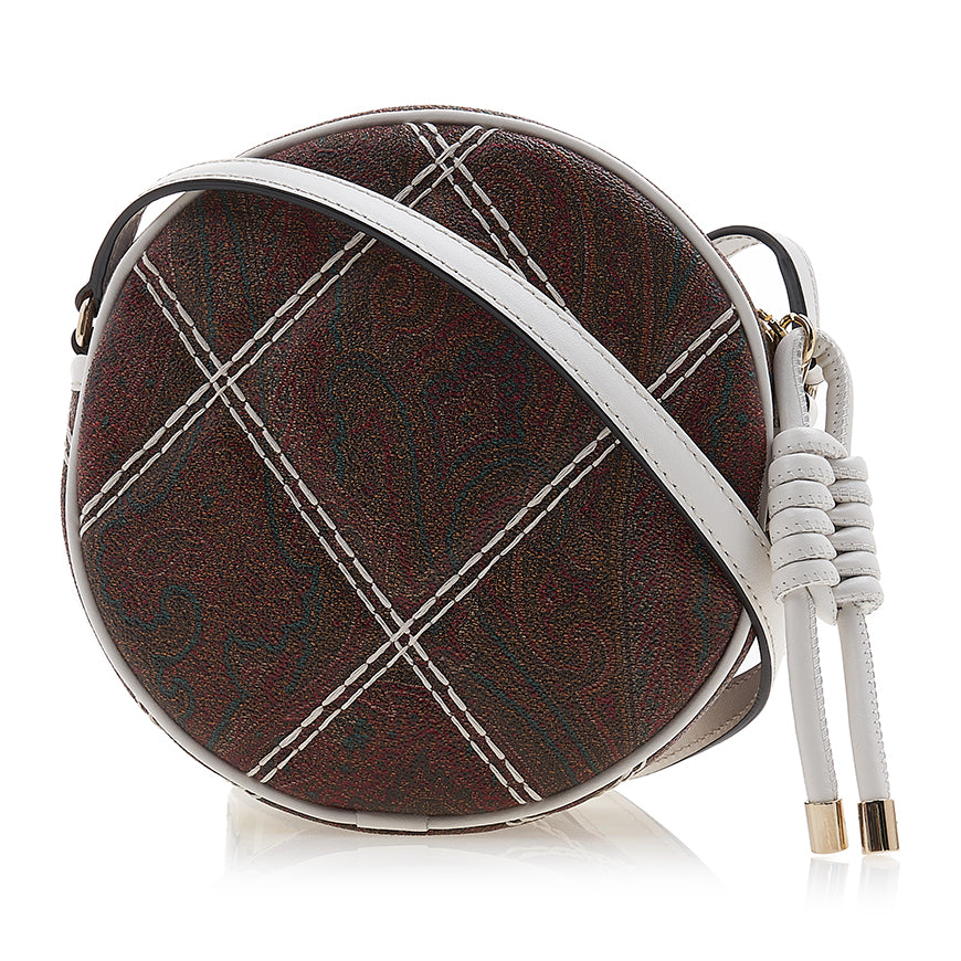 Etro Paisley Quilted Round Shoulder Bag 1N812 7656 600 2