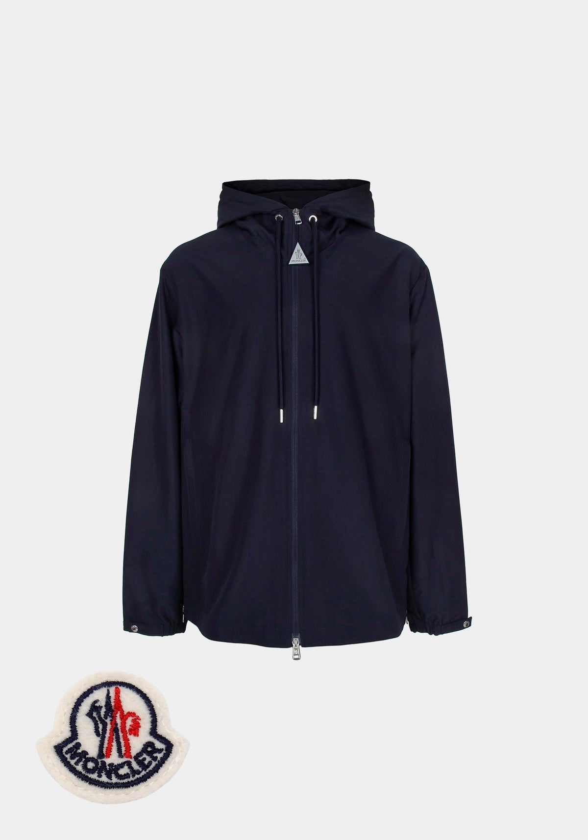 Moncler Navy Atria Hooded Zip Jacket 1A00008 549ML 742