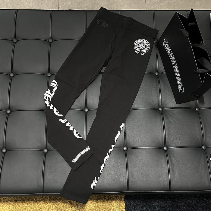 Chrome Hearts Printed Horseshoe Motif Leggings