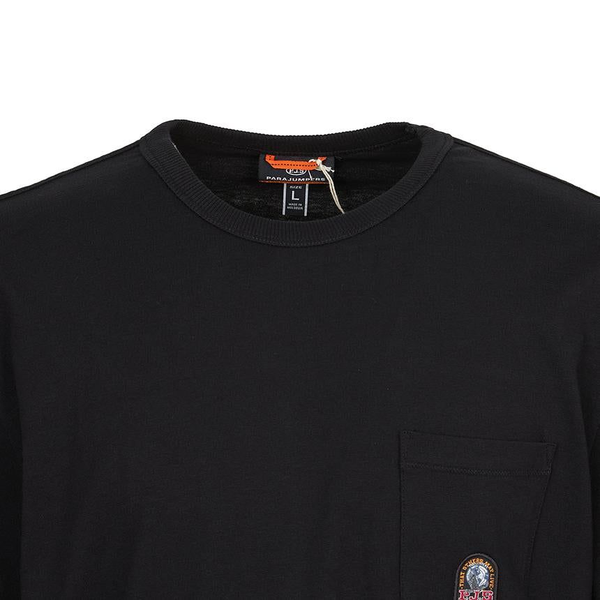 Parajumpers Neil Men’s Short Sleeve T-Shirt Navy Cotton