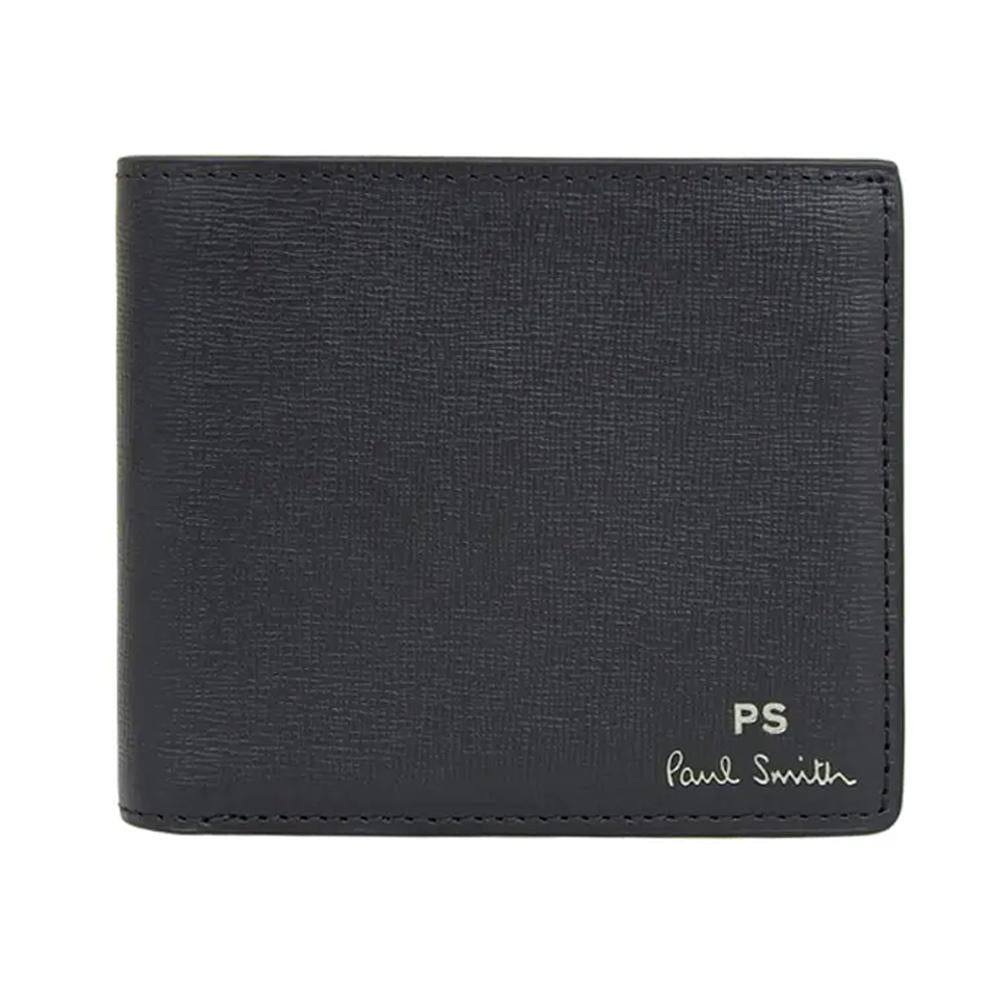 Paul Smith Silver Logo Coral Reef Bifold Wallet for Men KOUTLI 79