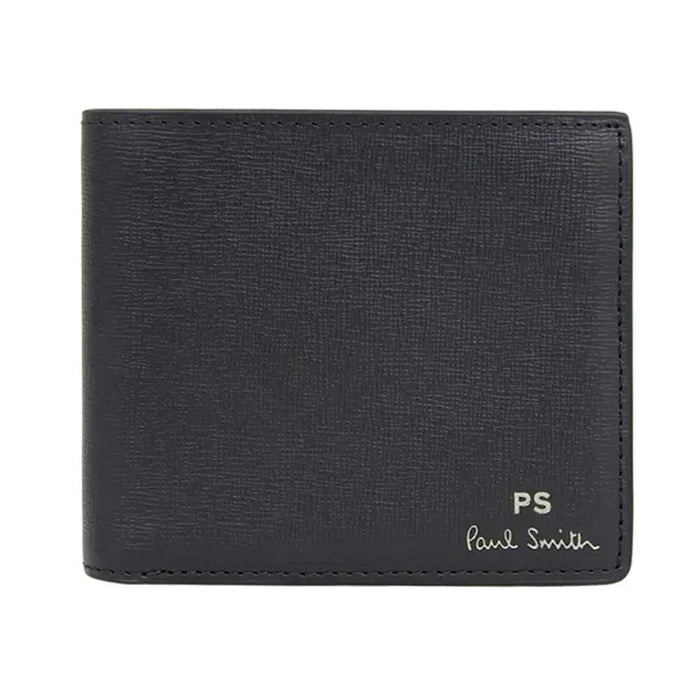 Paul Smith Silver Logo Coral Reef Bifold Wallet for Men KOUTLI 79