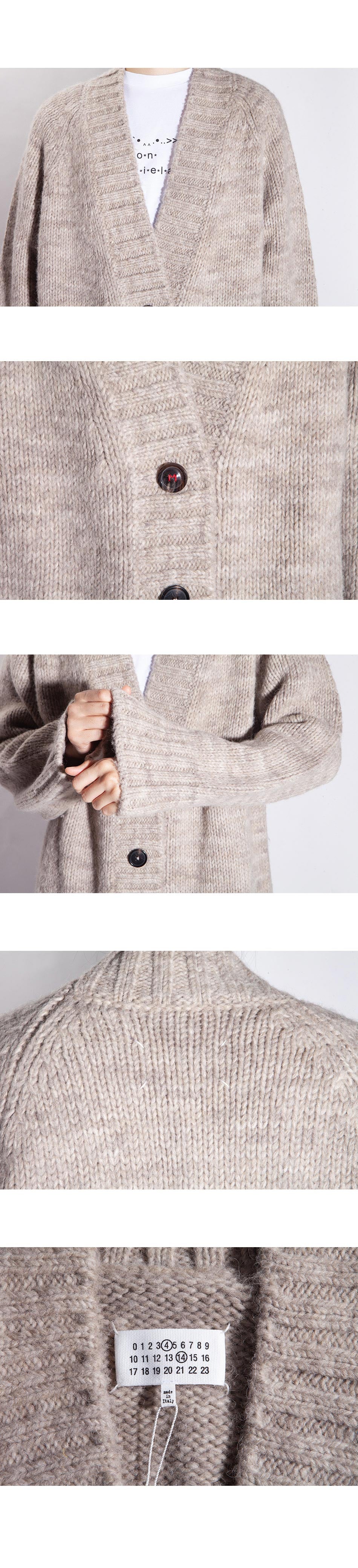 Maison Margiela Botanical Dye Heavy Cardigan