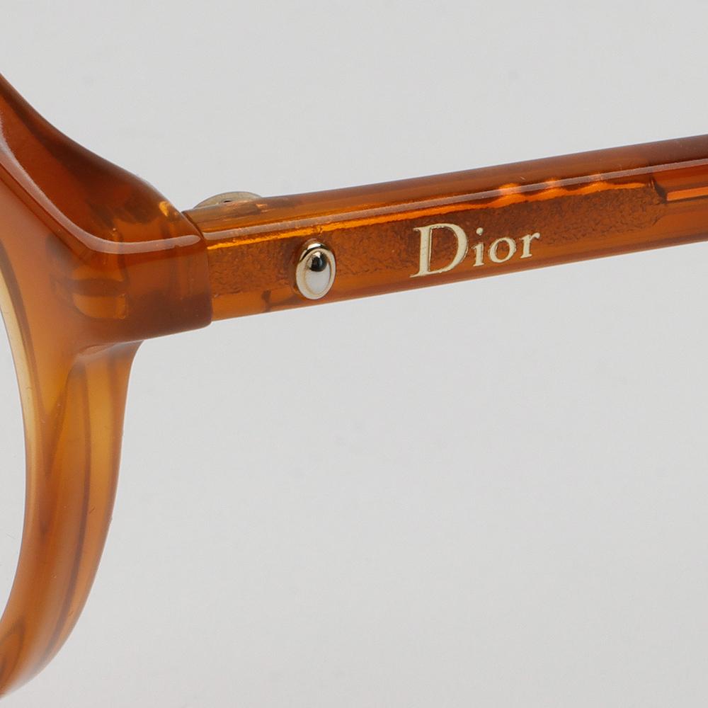 DIOR Light Tortoise Acetate Unisex Eyeglass Frames MONTAIGNE53 SX7