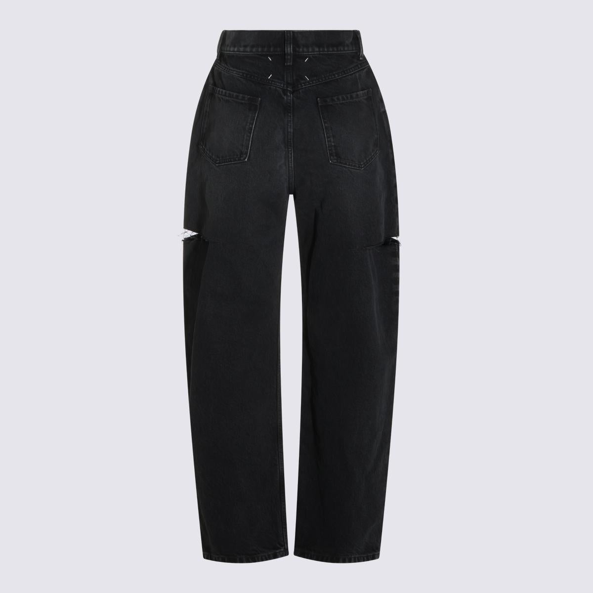 Maison Margiela Blue Denim Trousers Jeans for Women