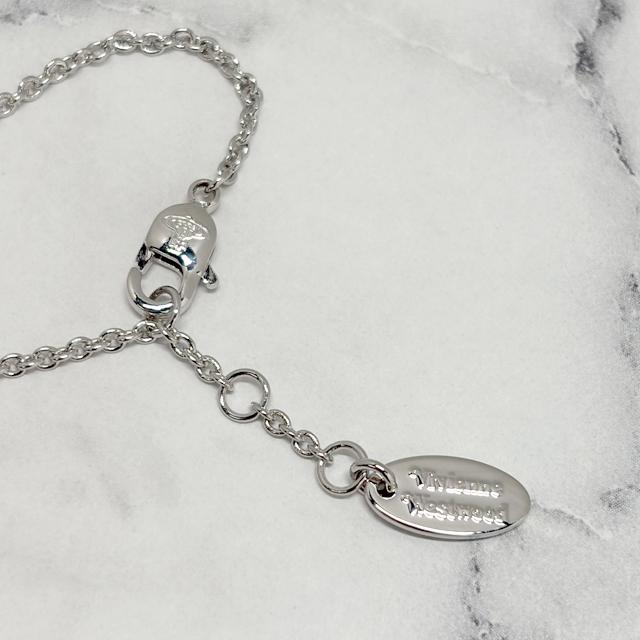 Vivienne Westwood Silver Orb Pendant Bracelet 6102024T 02P102 P102