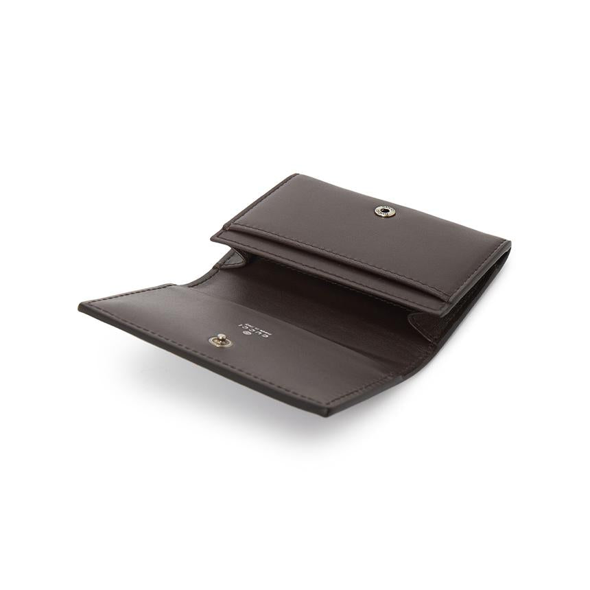 GUCCI Horsebit Leather Men's Card Holder Wallet 846956 AAFP1 2140