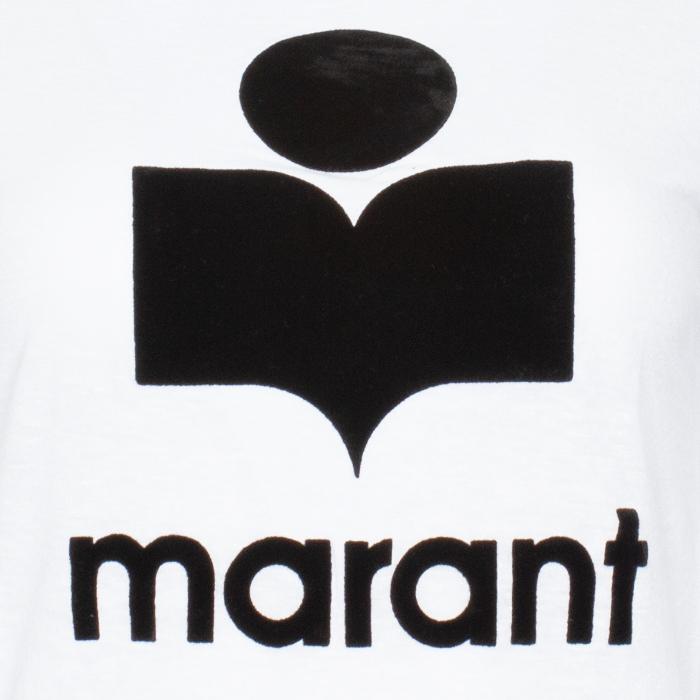 Isabel Marant KOLDI Logo Cotton T-Shirt White