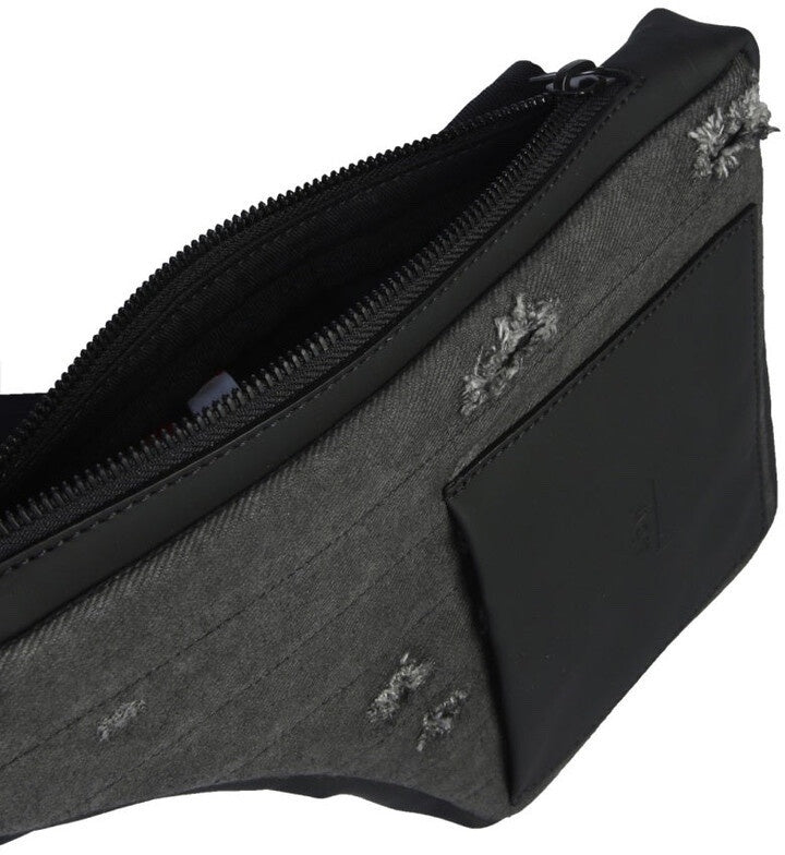 DIESEL x A-COLD-WALL Men's Black Nylon Logo Belt Bag Crossbody X06755