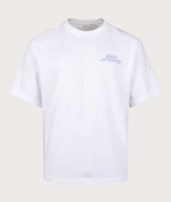 AXEL ARIGATO Short Sleeve T-Shirt for Men A3870001WHITE DOM
