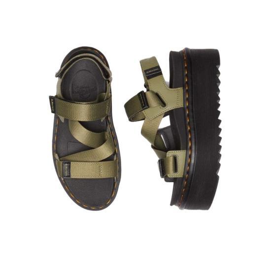 Dr.Martens Black Leather Sandals for Women 31805357 DOM