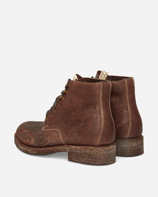 Visvim Dark Brown Leather Boots 0125202002008 DKBROWN DOM