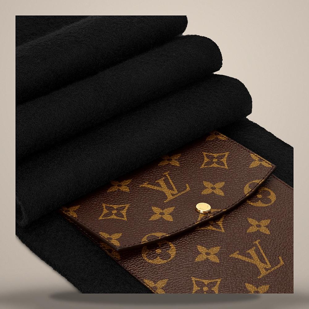 Louis Vuitton LV On My Way Black Scarf M98681