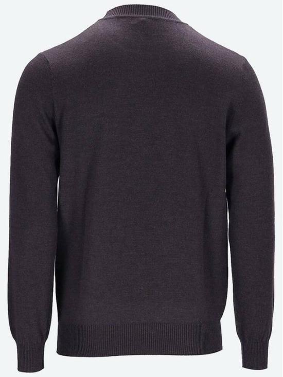 FENDI Brown Wool Round Neck Sweater FZX091 APJKF1M2Q