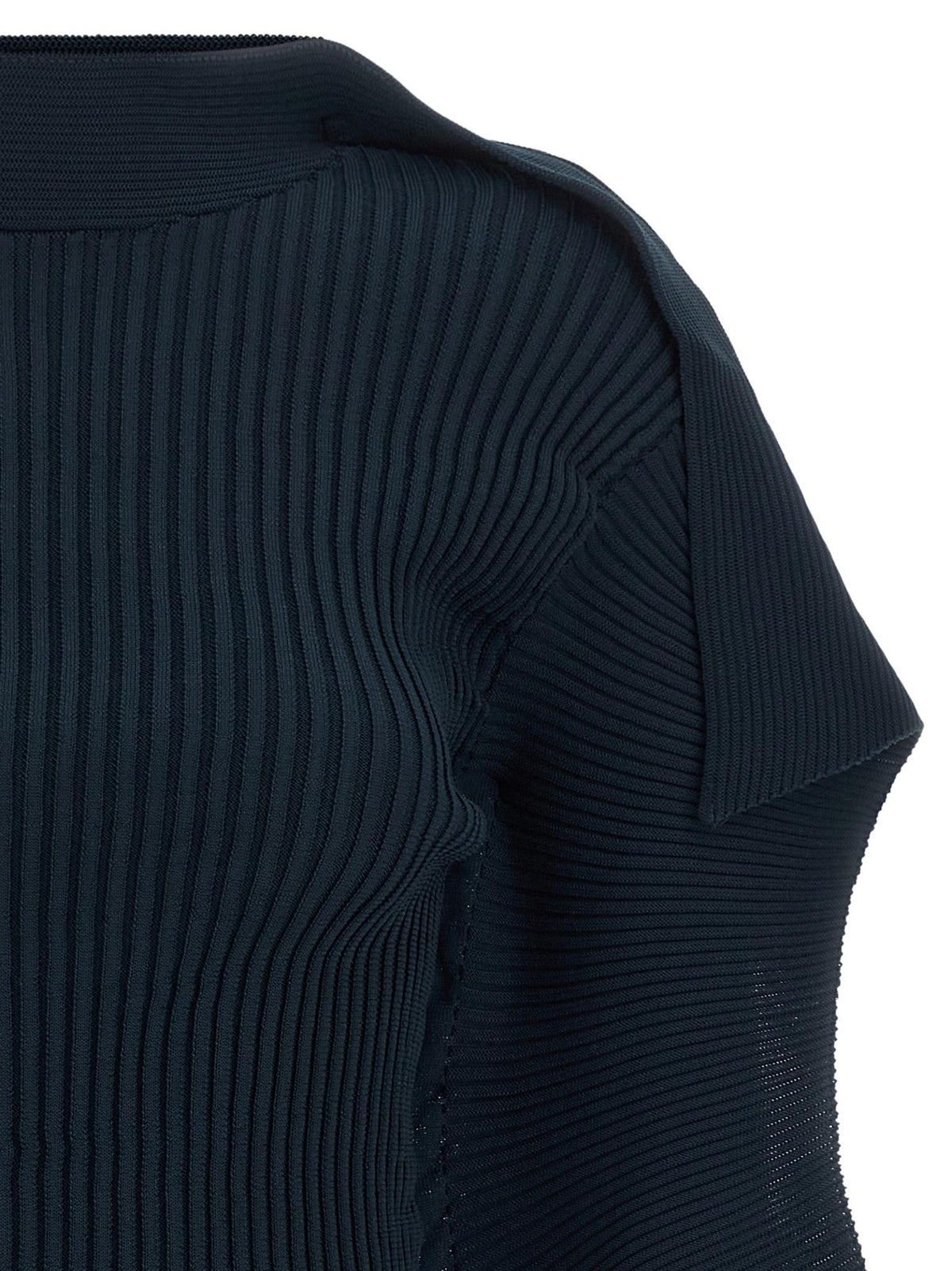 Issey Miyake Pleated Polyester Blouse