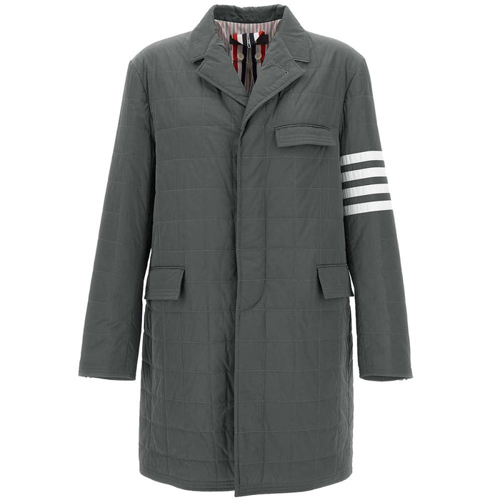 THOM BROWNE Four-Bar Padded Coat Men’s Black MOD066X 07259 035