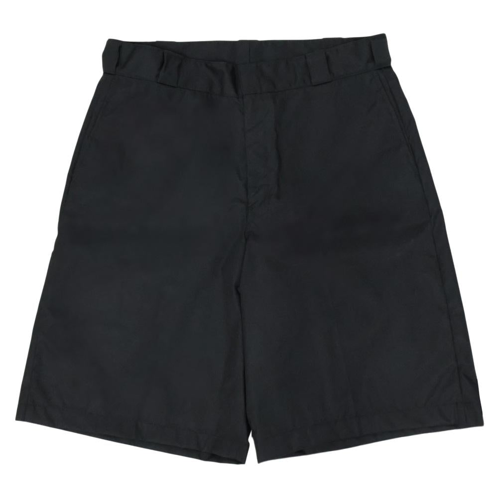 PRADA Re-Nylon Triangle Logo Men’s Black Short Pants