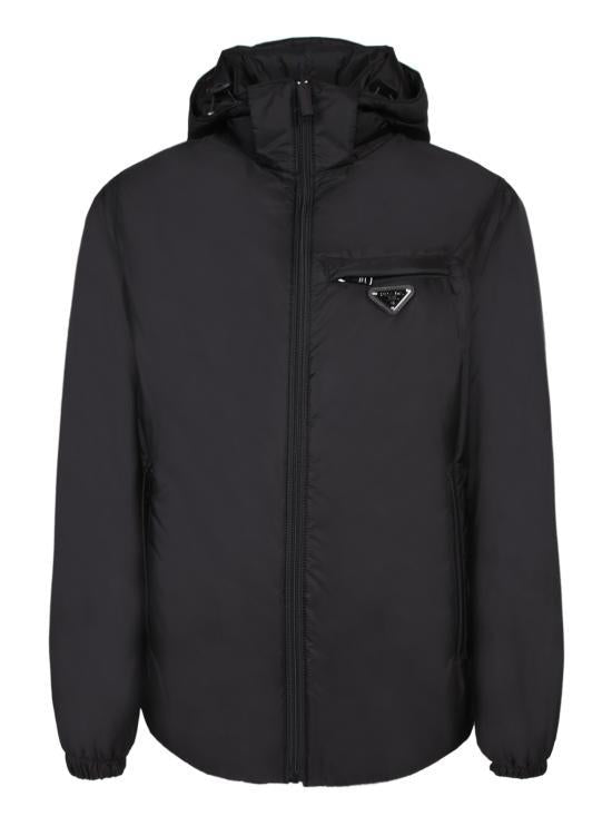 PRADA Re-Nylon Black Puffer Jacket SGN9551 WQ9 F0002