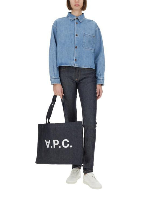A.P.C. Denim Shirt for Women COHEQF02895IAL DENIM DOM