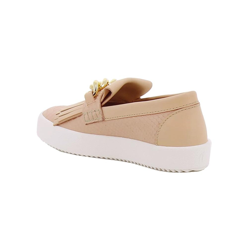 Giuseppe Zanotti Women’s May London Gold Chain Slip-On Sneakers