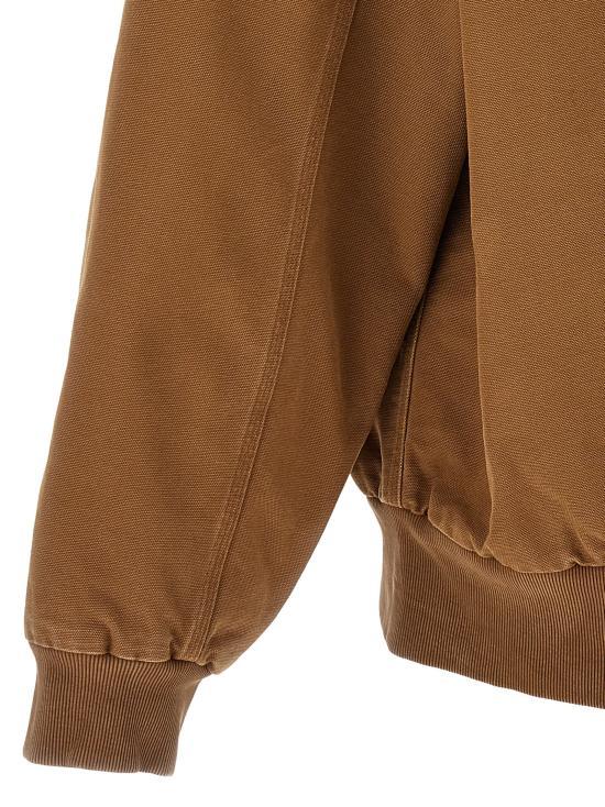 CARHARTT WIP Brown Canvas Work Jacket for Men
