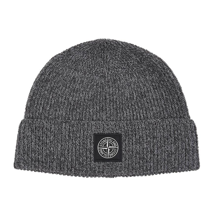 STONE ISLAND Unisex Reflective Knit Beanie Cap K2S15 N100001 S00L3 V0M6B