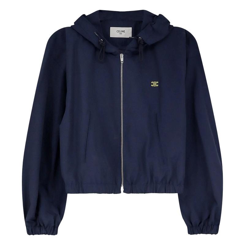 CELINE Logo Nylon Women’s Windbreaker Jacket
